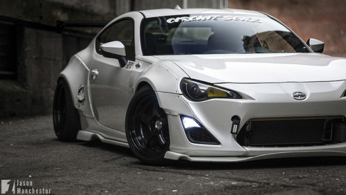 automotivated:  Reggie’s Rocket Bunny FRS by Jason Manchester on Flickr. 