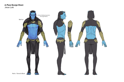 XXX wisterdump: Jotun Thor and Loki concept art photo