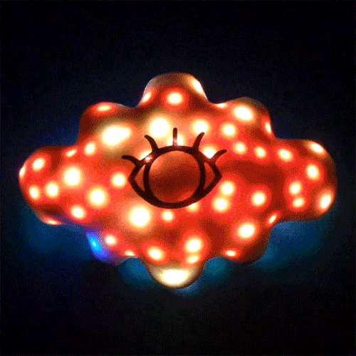 I have improved my Glow Cloud plush, fellow listeners.I will be posting the tutorial/pattern later t