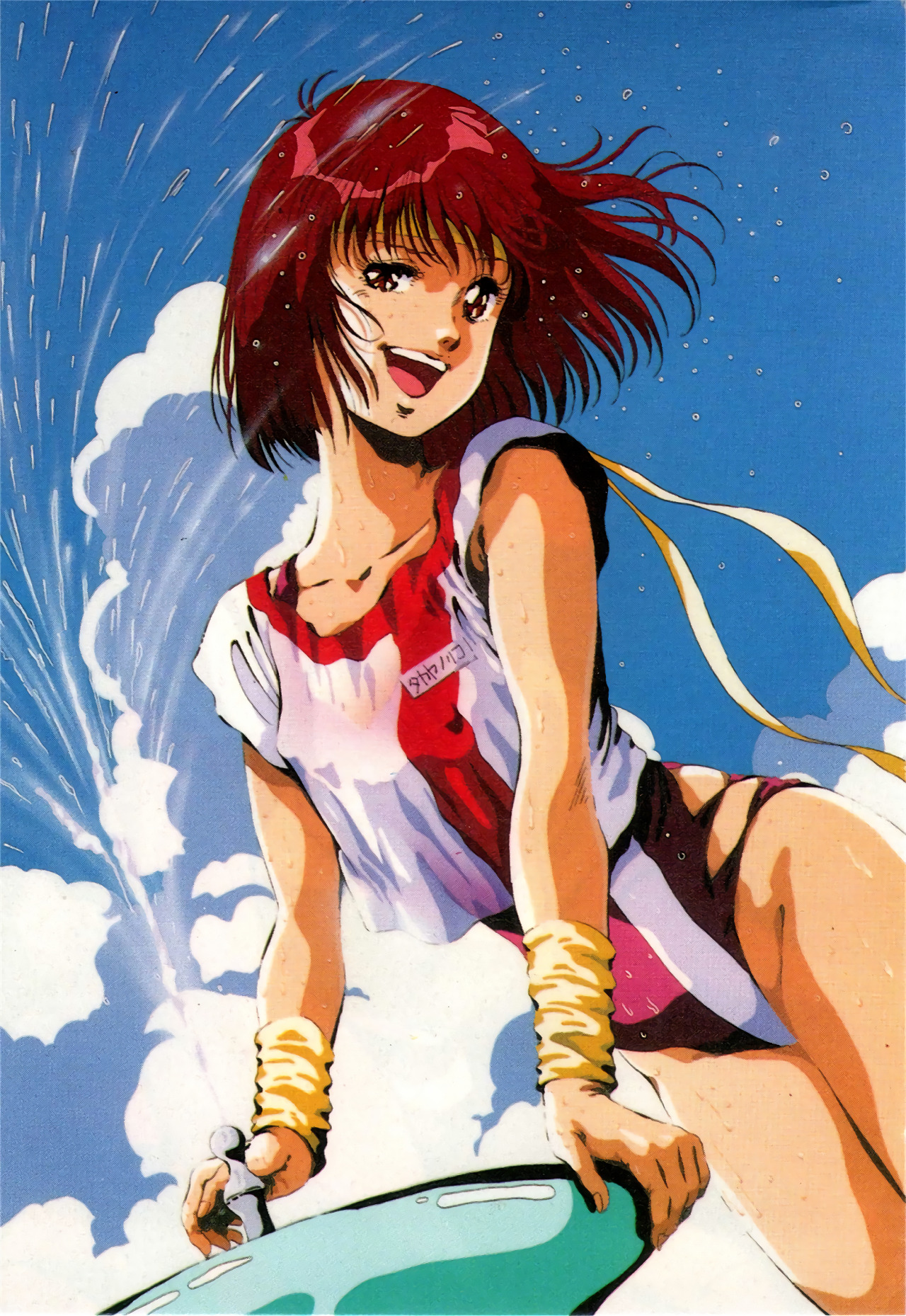 animarchive:    Noriko illustrated by Haruhiko Mikimoto (Cellu Works, 1991)   