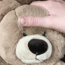 Crying Child Stimboard With Liminal Space, Teddy Bears, And Vintage Aesthetic In Muted Colours For Anonymous!