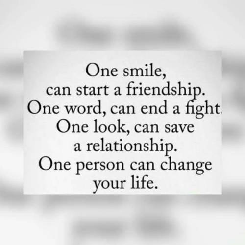 Things that can change your life. #factsoflife #smile #friendship #fights #lifequotes