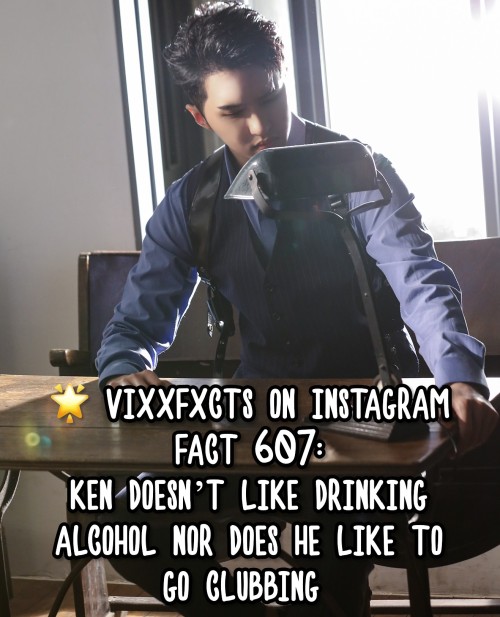 FACT 607:Ken doesn’t like drinking alcohol nor does he like to go clubbing