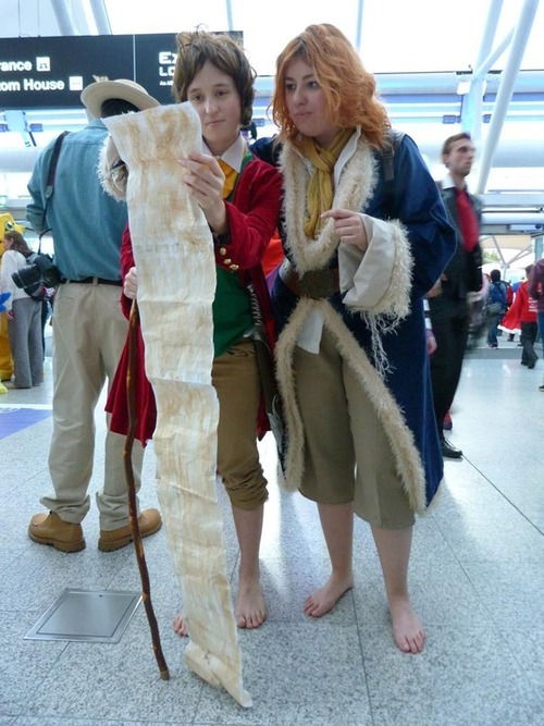 Two bilbo&rsquo;s?! (photo: Holly C) (Submitted by nightmarewonderlandcosplay)