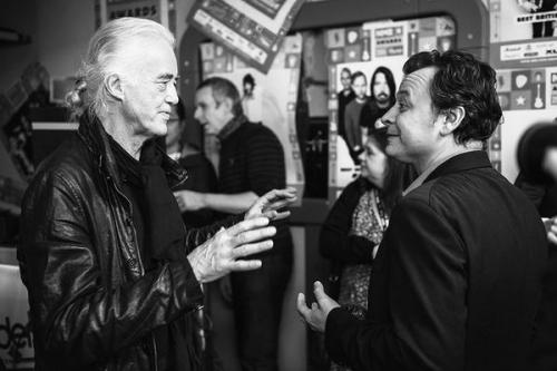nobouchan:Jimmy Page &amp; James Dean Bradfield