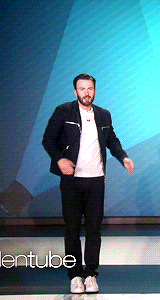 mcavoys:  Last Dance with Chris Evans and Elizabeth Olsen 