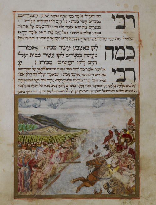 jewishhenna:letmypeopleshow:10 Lavishly Illustrated Medieval Haggadah Pages That Continue to Reveal 