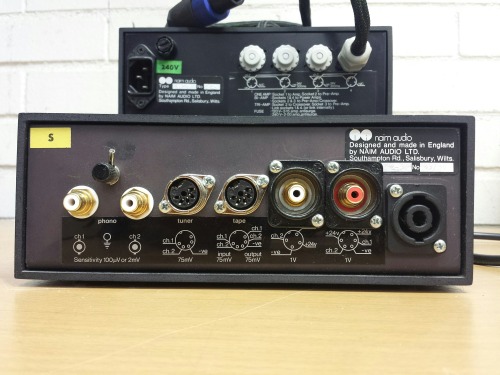 Naim Audio NAC 42-5 Pre-Amplifier, 1985 - Naim Audio SNAPS Power Supply, 1978