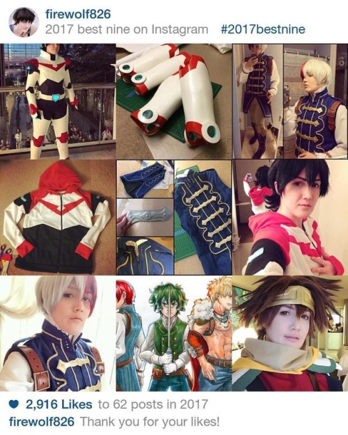 My best nine of 2017! You guys really liked paladin Keith stuff and Prince Todoroki! (I got Todoroki