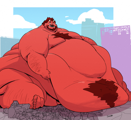smandraws:  its a beautiful day to be blobby~
