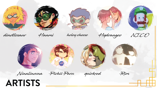 damianwaynezine: Presenting our ✨ CONTRIBUTORS ✨ who will be aiding us on our mission to REDEMPTION!