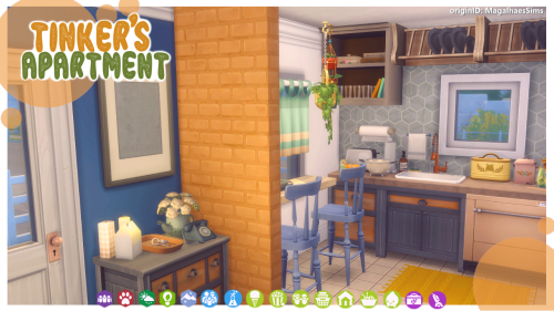 magalhaessims:TINKER’S FAMILY APARTMENT (LITE CC) I was needing a place to move the Tinker Hou