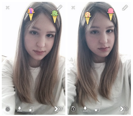 tukut:hair pinsthank u so much . i wish I really did have ice cream hair pins