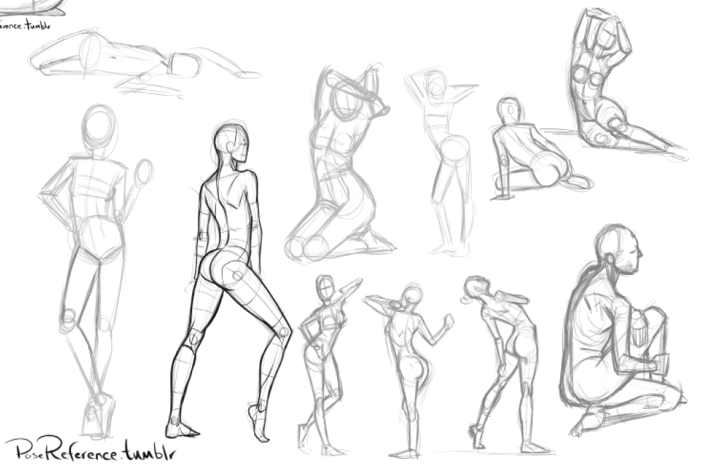 Pose Reference  Art reference, Art reference poses, Figure