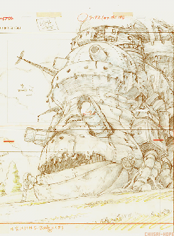 chiisai-hope:howl’s moving castle + concept art