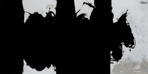 Robert Motherwell, Elegy Study No. XIII, 1976-­1979,Collection of Blema and Arnold Steinberg-Montrea