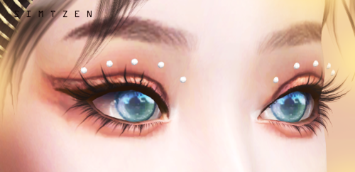 New Years Gift! ✧3D Face Gems - Eye Crystals Accessory✧3D Face Gems - Eye Crystals Accessory 02 [Sim