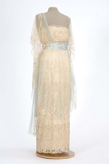 1-2. Ensemble by Thurn, ca 19103. Evening dress 1908 by Jays Ltd4. Evening dress, 1909-115. Evening 