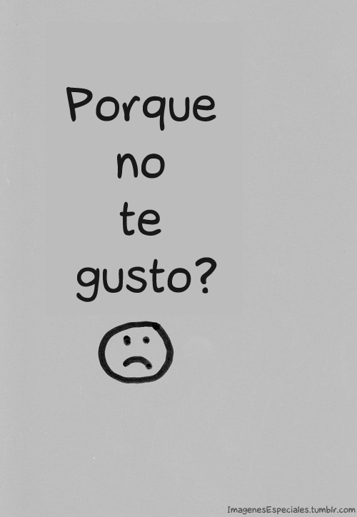 mente4suicida:  Es porque no soy ella verdad? u.u 