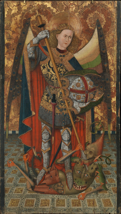 met-cloisters:Saint Michael by Master of Belmonte, The CloistersThe Cloisters Collection, 1955Metrop