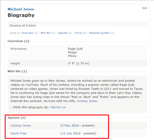 captaincabooseandhislieutenant:  Sooooo I went on to Michael’s imdb page and saw this… 