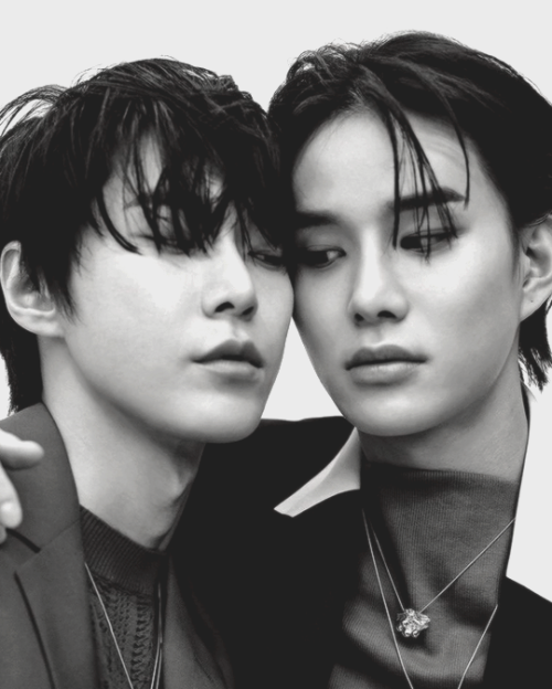 xiaojun:Jungwoo &amp; Doyoung for Cosmopolitan Korea March 2021