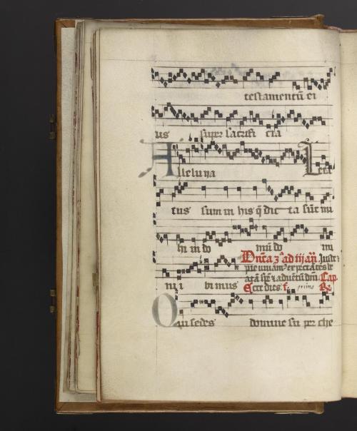 Gradual and lectionary, Ms. Codex 1060, f. 11v - 13r, by Catholic Church, “Probably written in