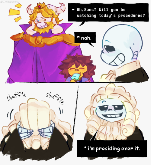 So Y'know How Sans Is Technically A Judge-