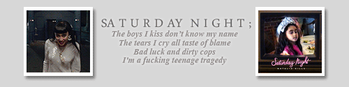 drunkkonyourlove:  Perfectionist & Trouble singles // inspired by x 