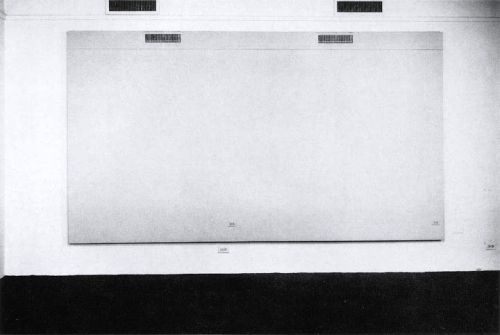 William Anastasi, Westwall, Dwan Main Gallery, 1966, photo-screenprint on canvas