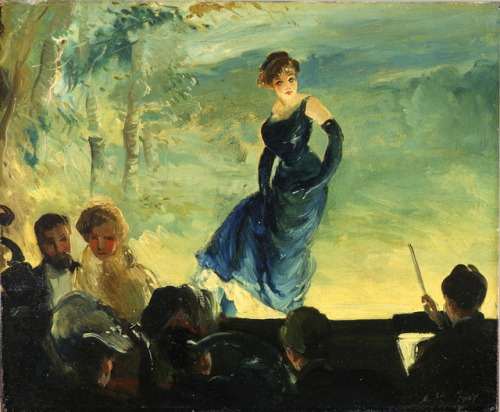 Everett Shinn, Concert Stage, 1905. 