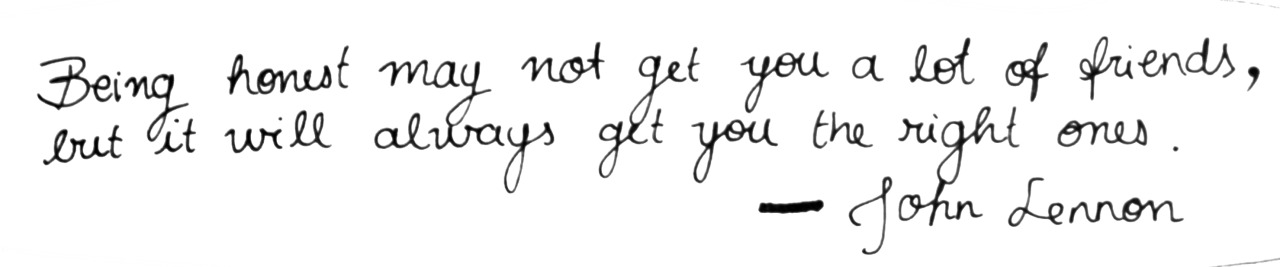 Not all those who wander are lost