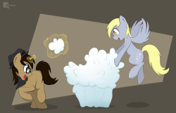 paperderp:  Derping with Derpy by ~Astaen