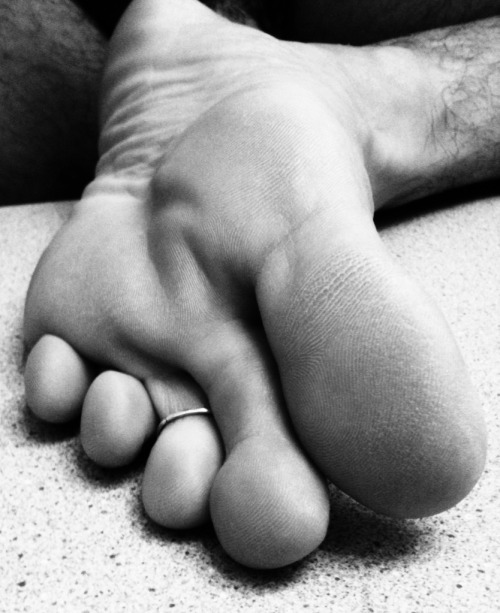 male feet