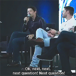 donutrage:  Fan to Jensen: First I just want to say I think you’re a really talented