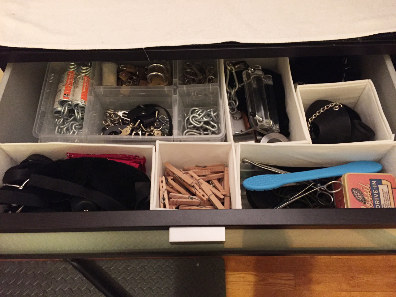 kinkythingsilike: So, here’s the guided tour of the Kinky Things I Own. I’m going
