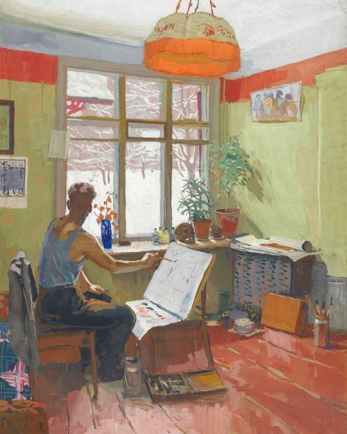grundoonmgnx:Viktor Popkov (1932-1974), Winter