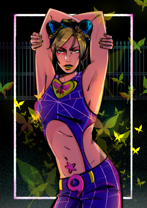 been reading stone ocean <3 i wuv the girls