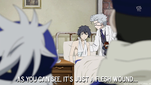 mofochika:  “Watch where you touch me, you pervert!” 