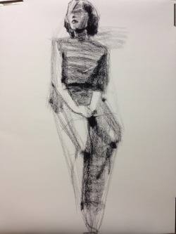 nekoze10:  Figure Drawing/Charcoal ＜80min/every