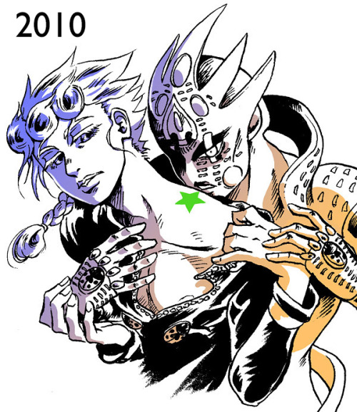 Redraw of Giorno (2010 & 2019)