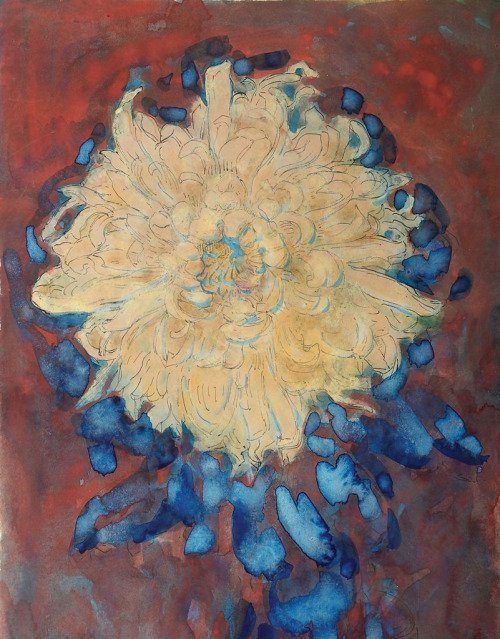 Piet MondrianChrysanthemum    1908  