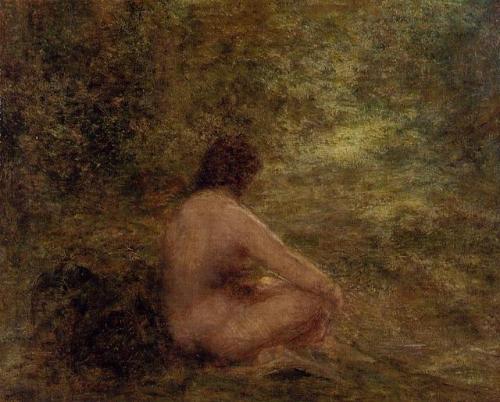 The Bather, 1904, Henri Fantin-LatourMedium: oil, canvas