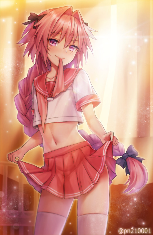 xenn0nnex: enticingtraps: Astolfo is a blessing.Submitted by: hentai-bondage-blog ¡~W~O~R~D~!