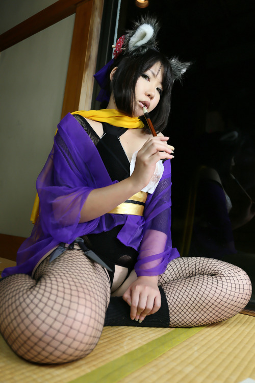 Cute Cosplay Girl Higurashi Rin (Kitsune-Chan) 1-51