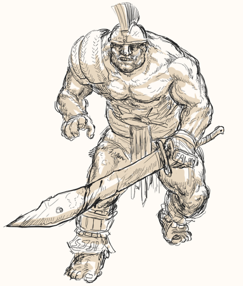thefaiao:Super mutants doing stuff, taking names, and angrily holding armaments
