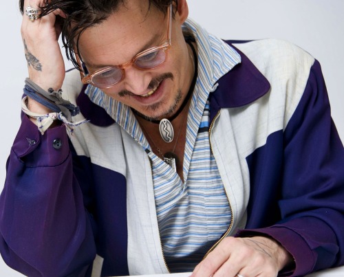 8 years ago (2014), on this day (April 6), Johnny Depp attended the Press Conference of “Trans