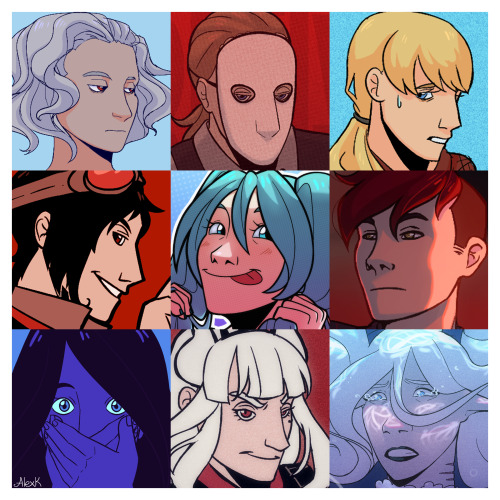 #faceyourart , but it’s Red&Blue version 