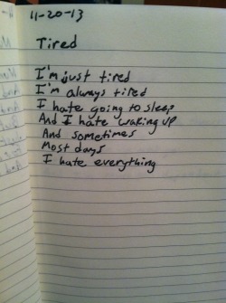 declaringwar:  Tired