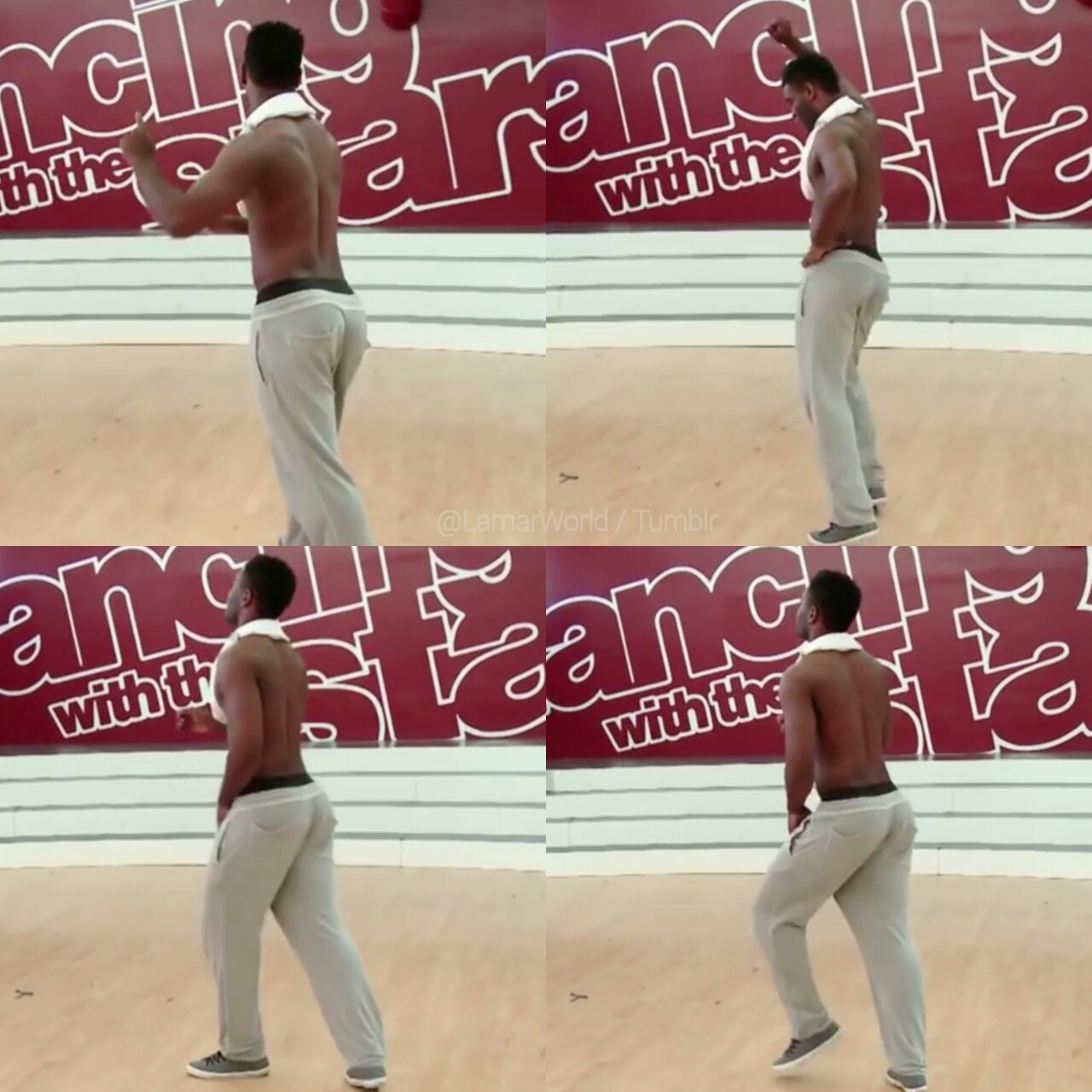 lamarworld:  ( PART 1 of 2 ) DWTS pro dancer Keo Motsepe ass 